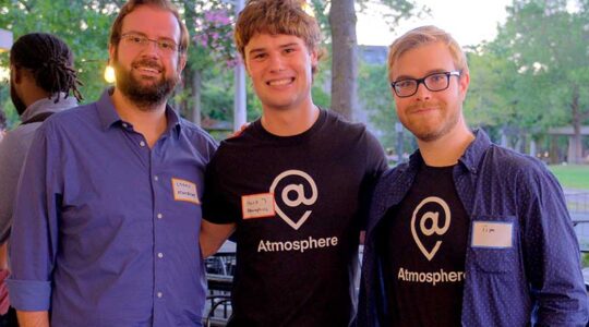 Left to right: Logan Wells, Kurt Marcinkiewicz, and Tim Sakharov